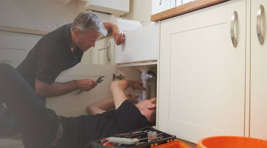 Professional burst pipe repair services in Olmsted, IL
